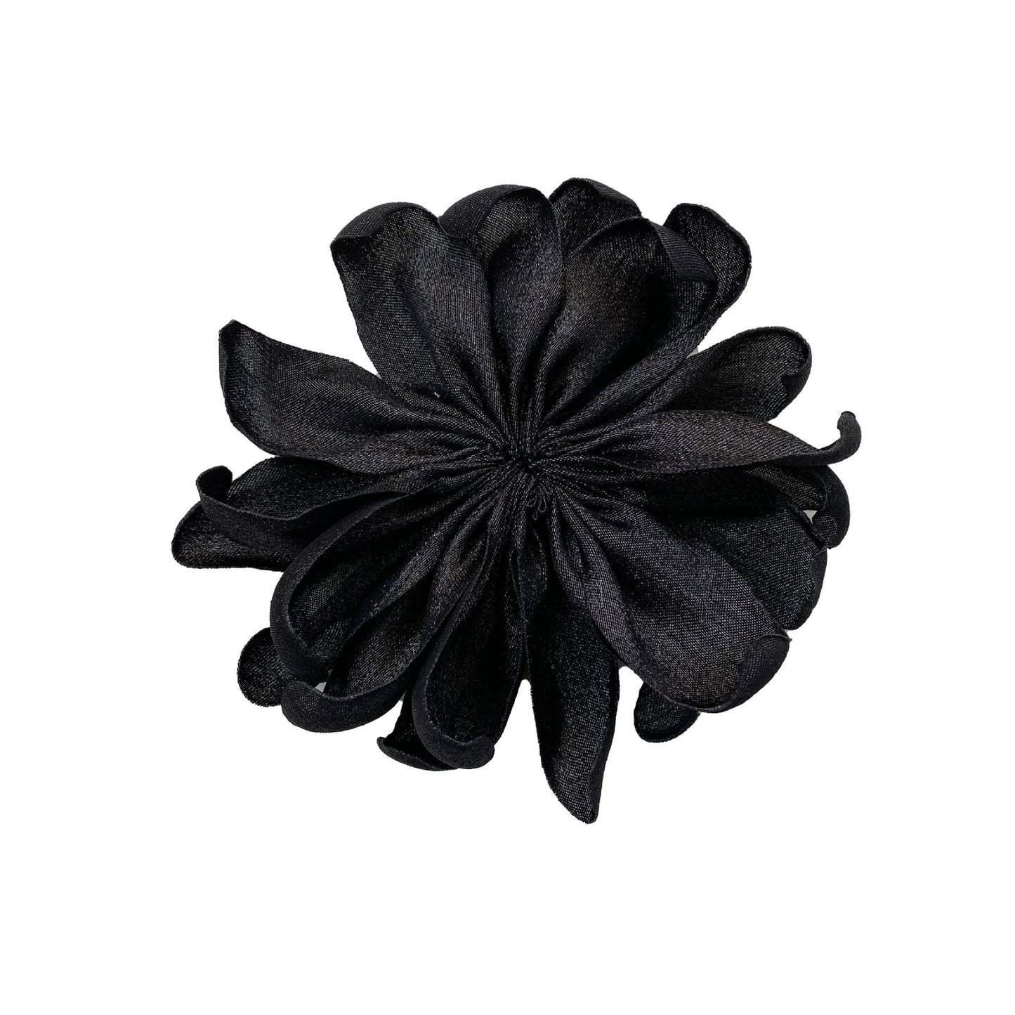 Oversized Fabric Flower Hair Clip